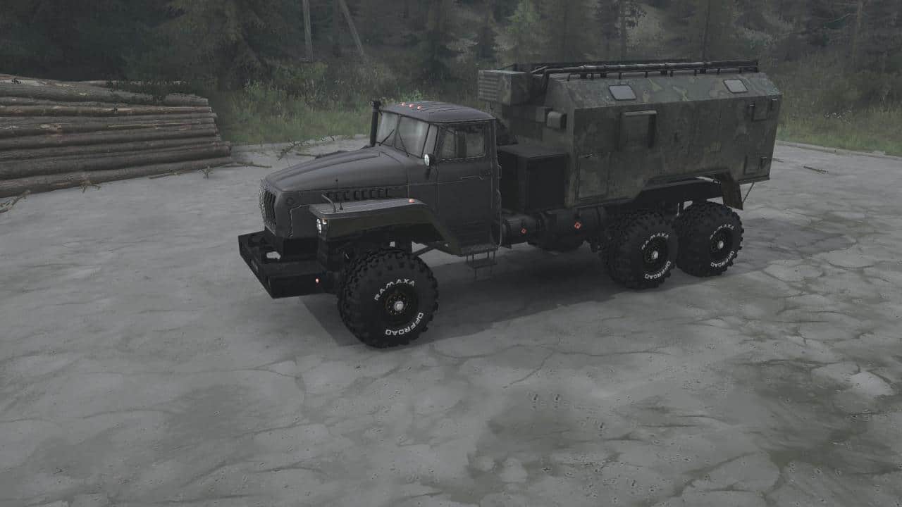 Spintires:Mudrunner - Ural-43260 Truck V31.08.19