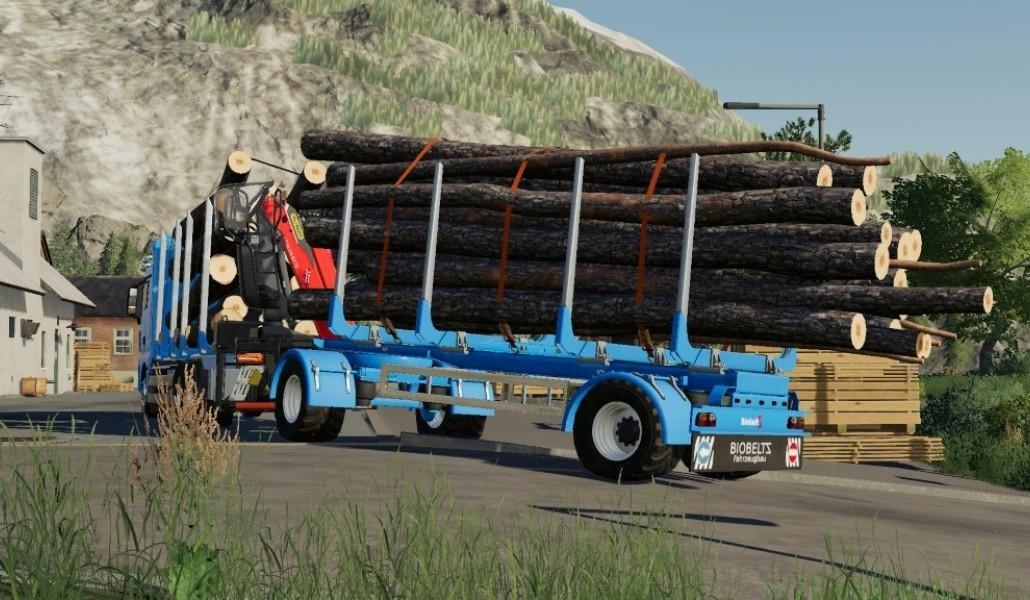 FS19 - Biobeltz Turntable Timber Trailer V1.0