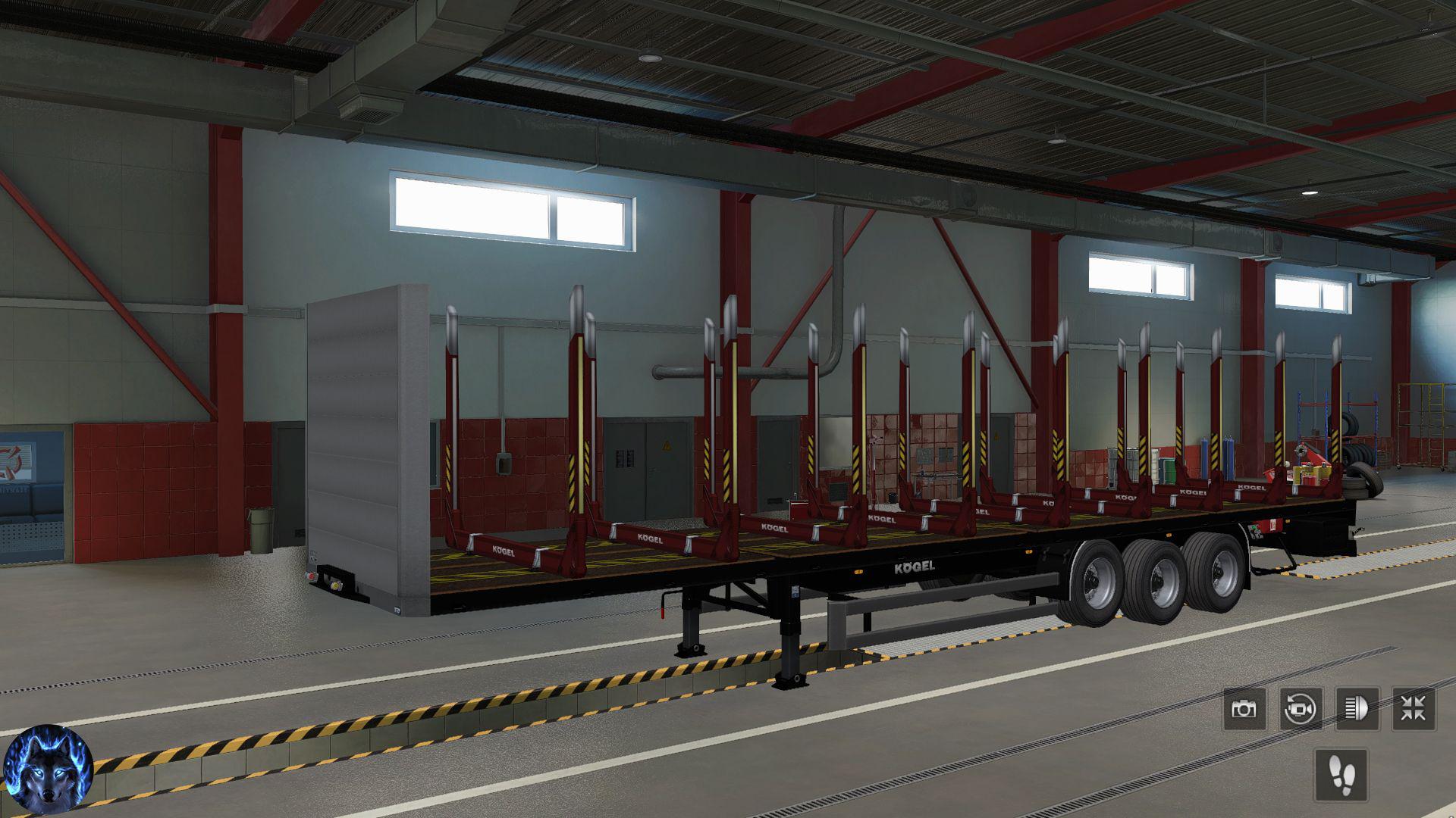 ETS2 - Kogel Trailer Pack V1.5 (1.39.x)