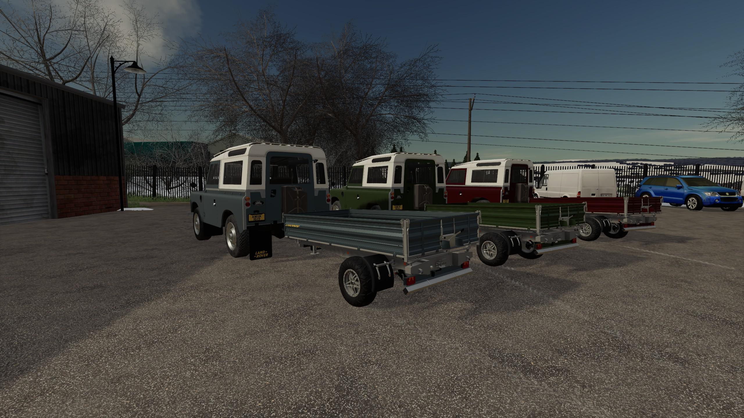 FS19 - Land Rover Trailer V1.0