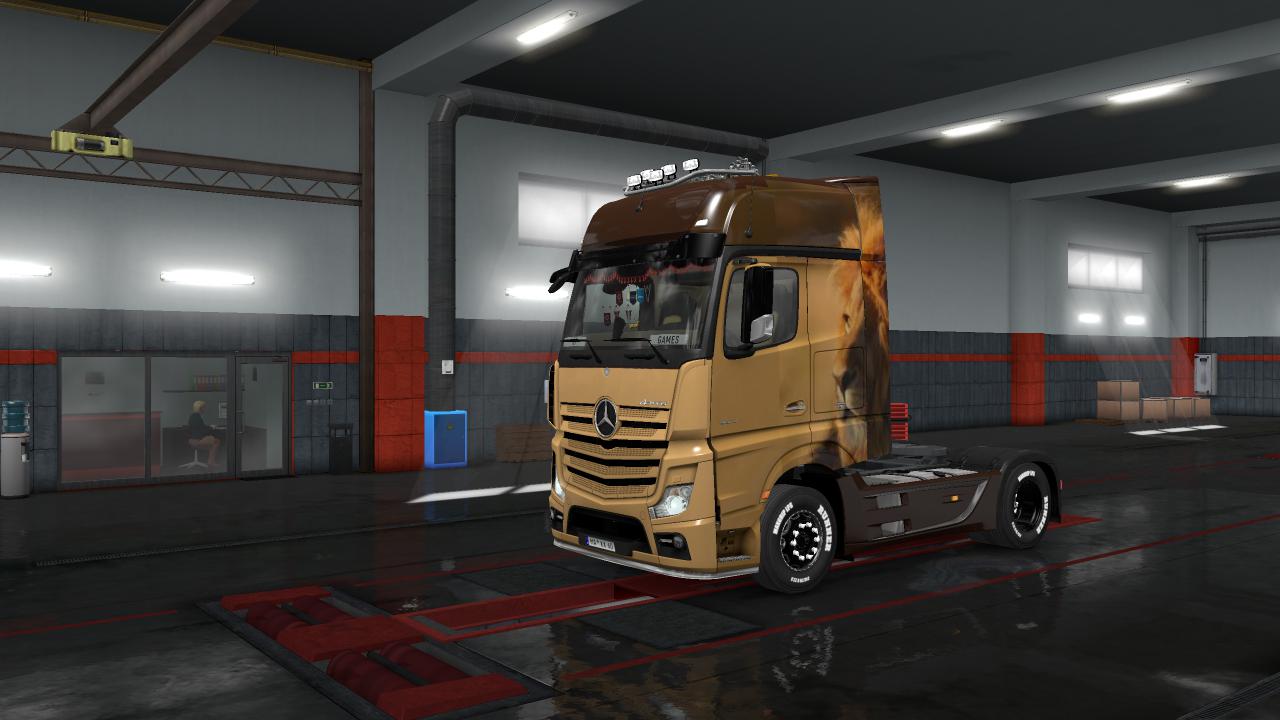 Mercedes Actros 1 Skin