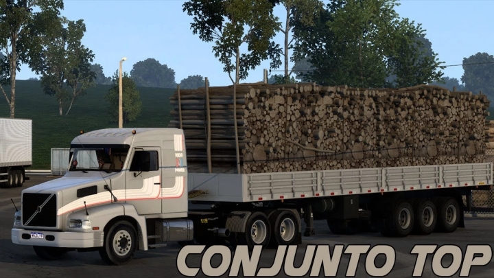 ETS2 - Volvo EDC Carregado De Madeira (1.40.x)