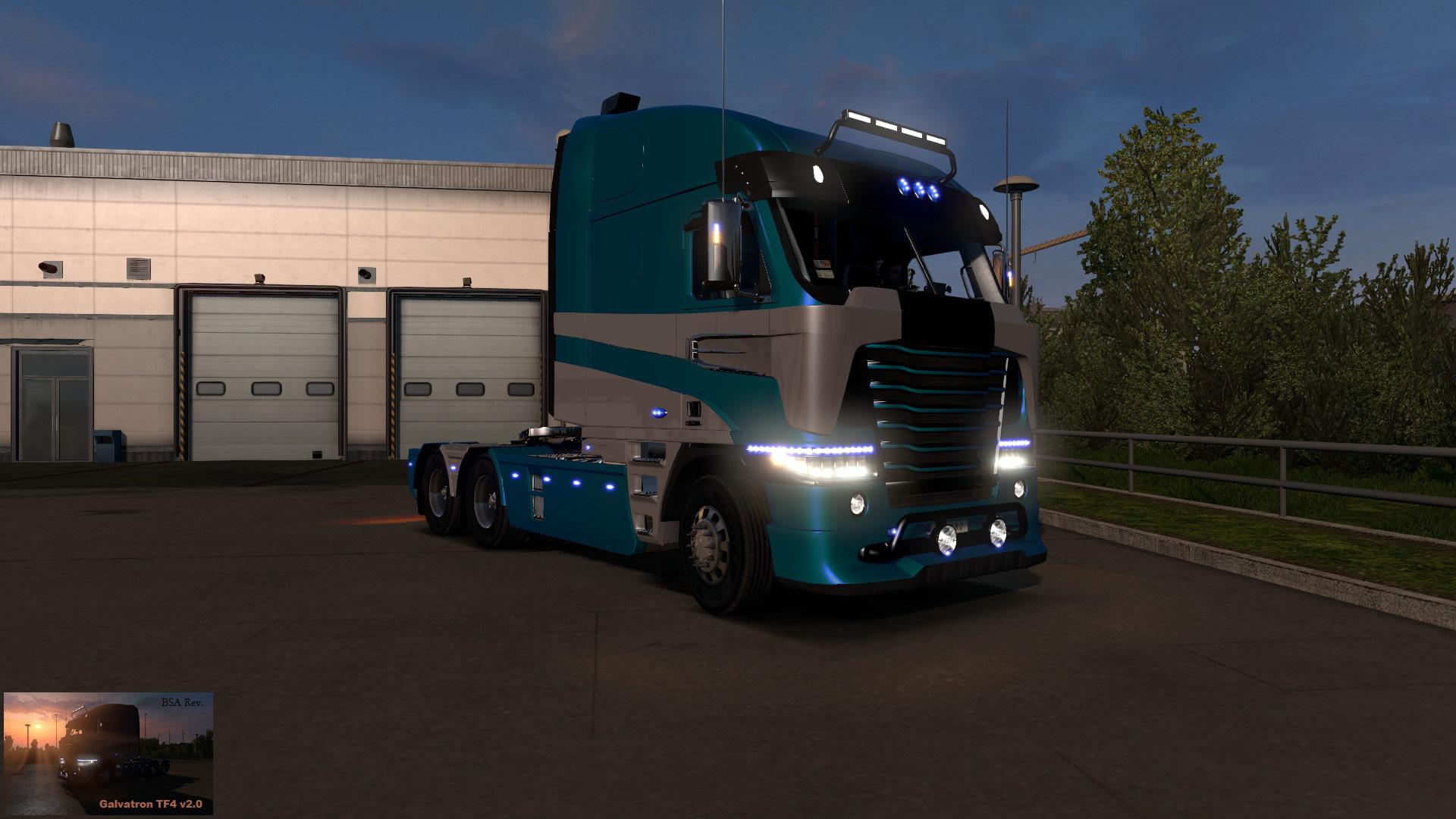 ETS2 - Fabio Contiers Galvatron TF4 (BSA Revision) V2.0 (1.36.x)