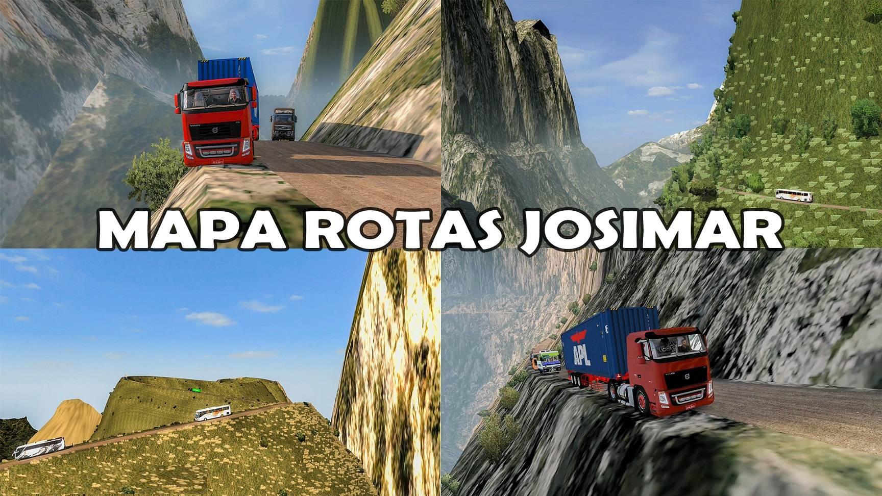 ETS2 - Rotas Josimar Map (1.37.x)