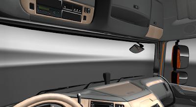 ETS2 - DAF XF E6 Beige Interior V1.0 (1.36.X)