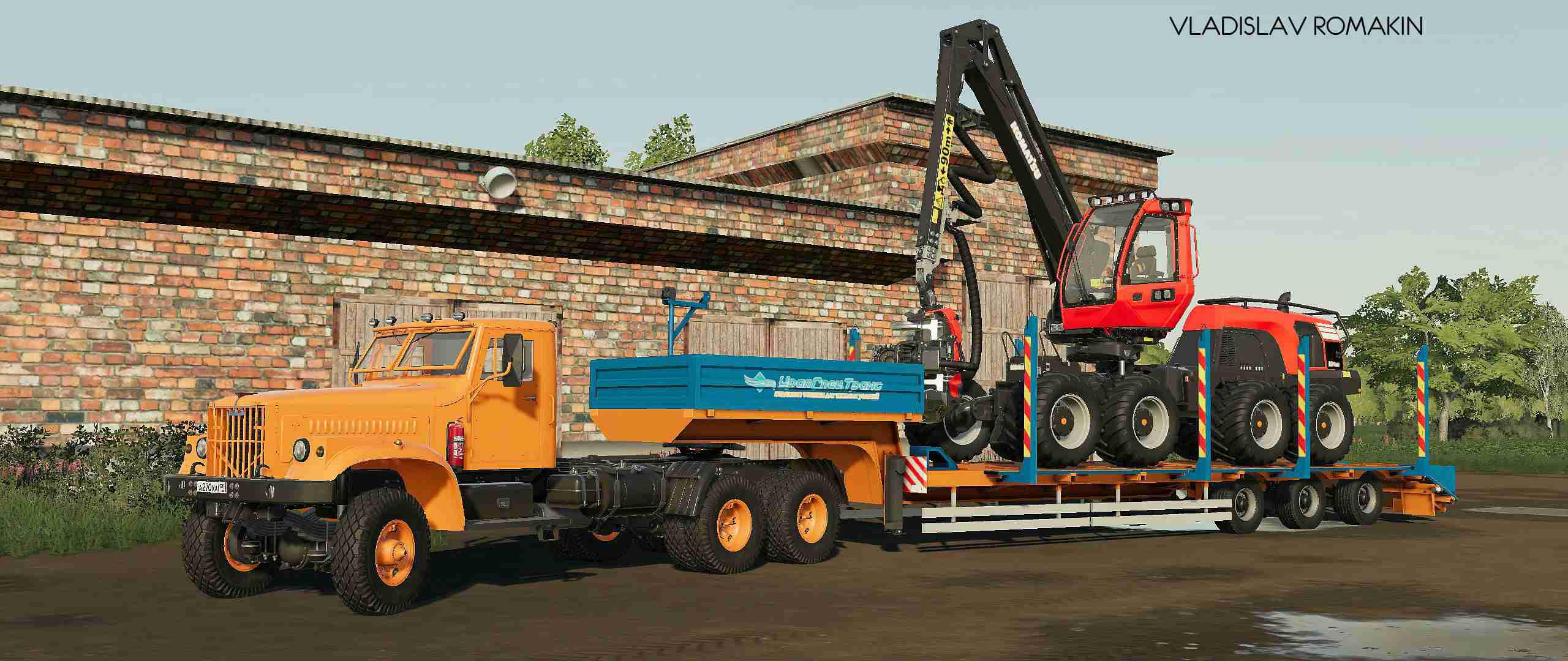 FS19 - Tral UralSpetsTrans V1.0