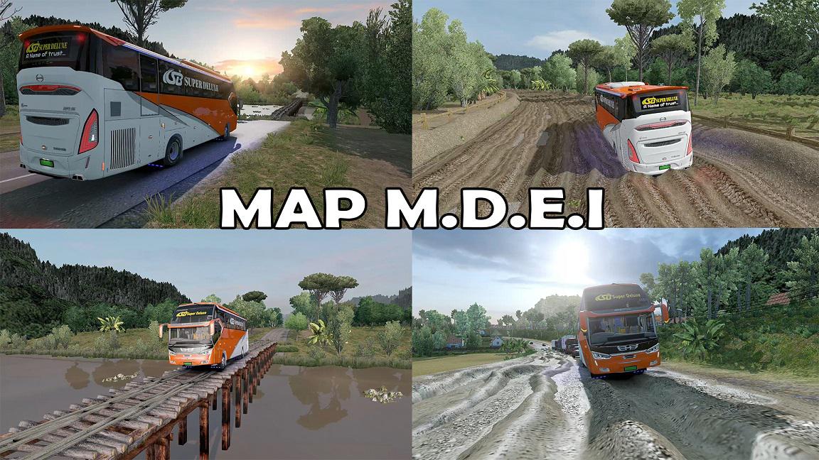 ETS2 - M.D.E.I Map Reworked (1.38.x)