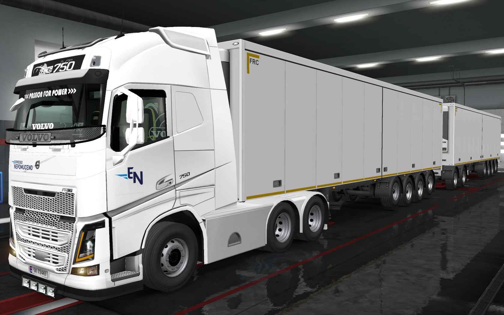 Ets Volvo Fh Expresso Nepomuceno Skin X Euro Truck Simulator Mods Club