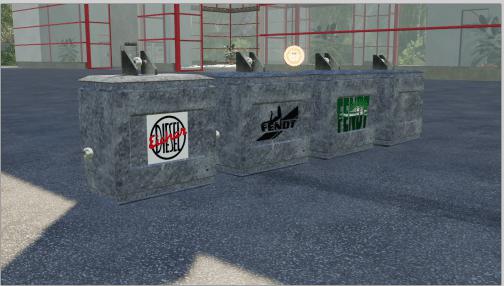 FS19 - Beton Weight 1000KG V1.0