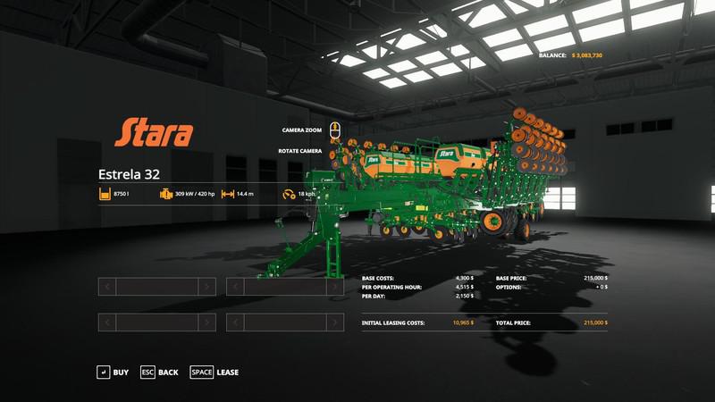 FS19 - Stara Estrela 32 V1.0