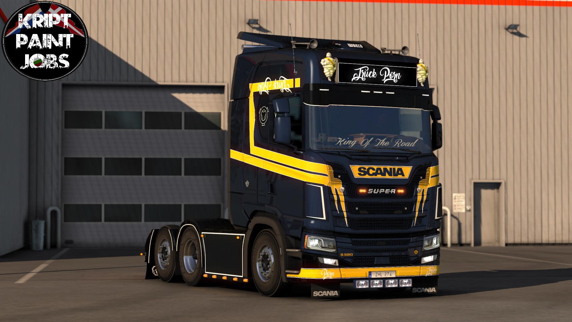 ETS2 - Scania RJL RS MD Logistika Skin V1.0 (1.38.x 