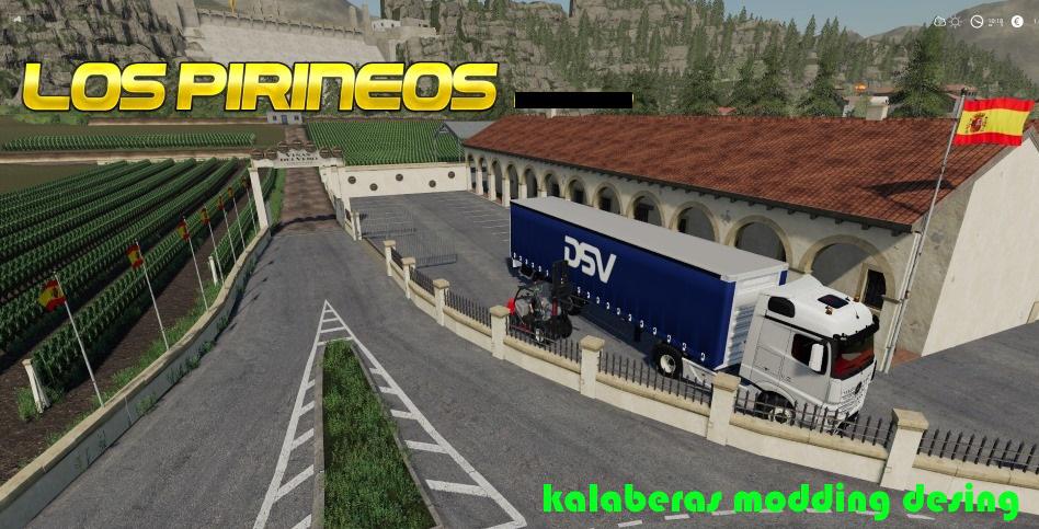 FS19 - Los Pirineos Map V1.0