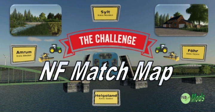 FS19 - NF Match Map 4x V3.3