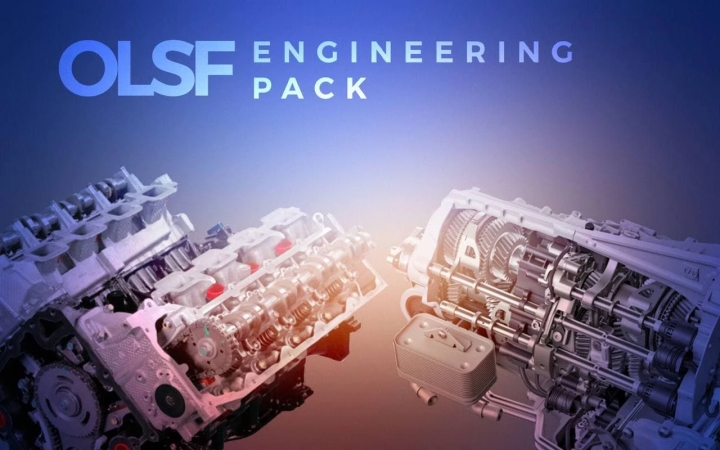 ETS2 - OLSF Engineering Pack 3 (Engine + Dual Clutch Transmission) 1.40.x