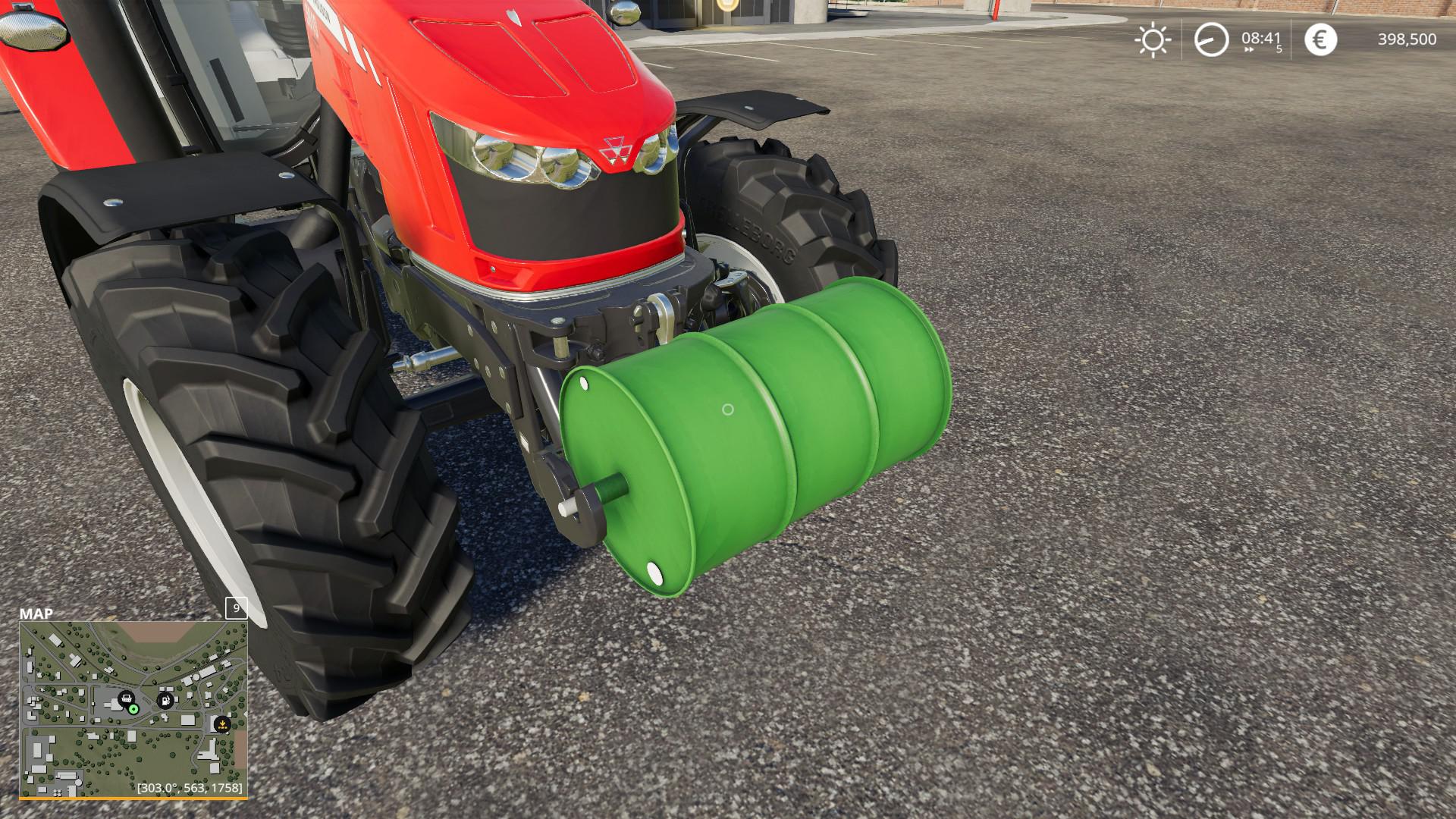 FS19 - 570 Kg Weight Mod V1.0