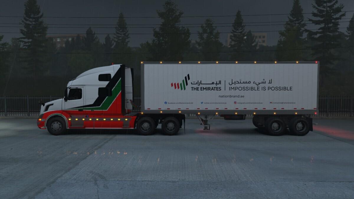 ATS - The Emirates Trailer Pack V2.0 (1.39.x)