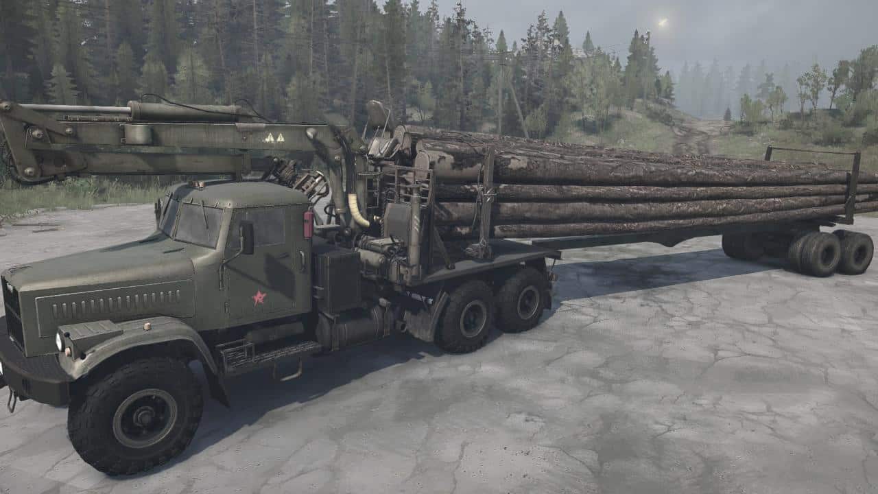 Spintires:Mudrunner - Kraz RSK Truck V06.06.20