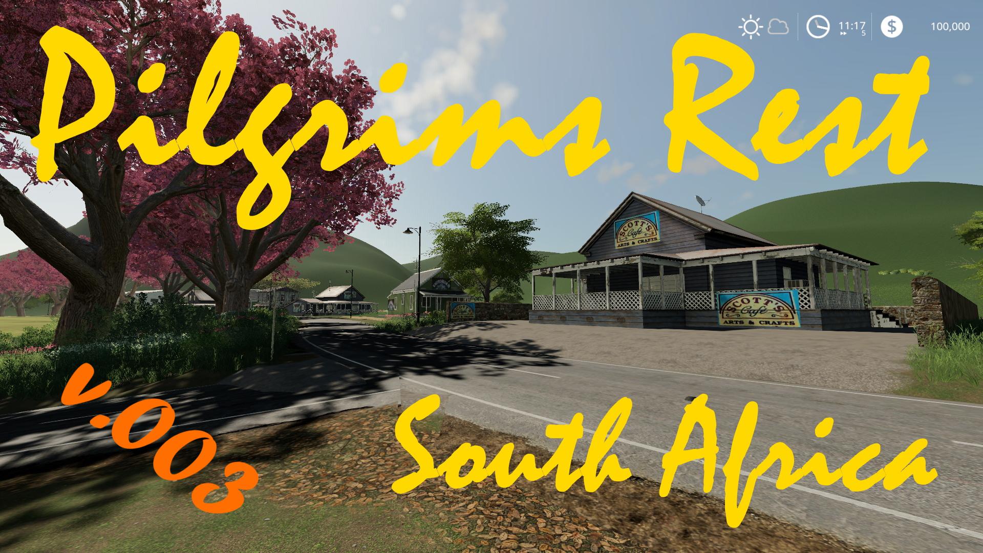 FS19 - Pilgrims Rest Map V003 Fixed