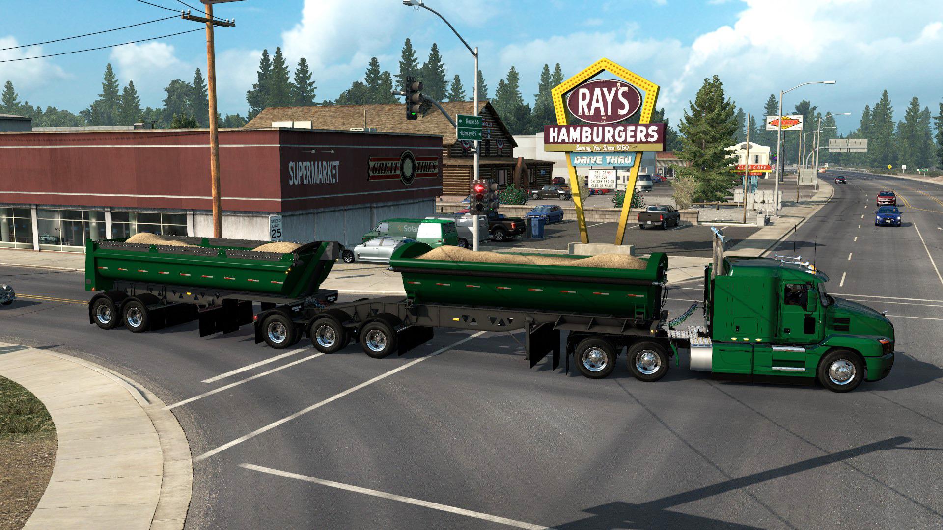 ATS - The Midland B-Train Dump Trailer Ownable (1.38.x)