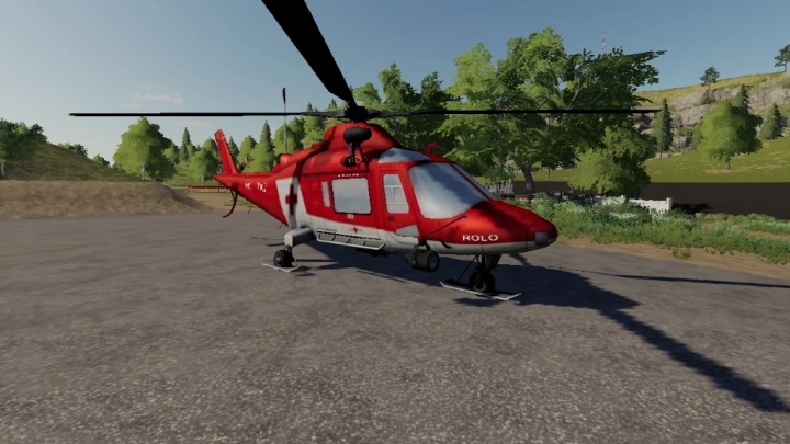 FS19 - Rescue Chopper V1.1
