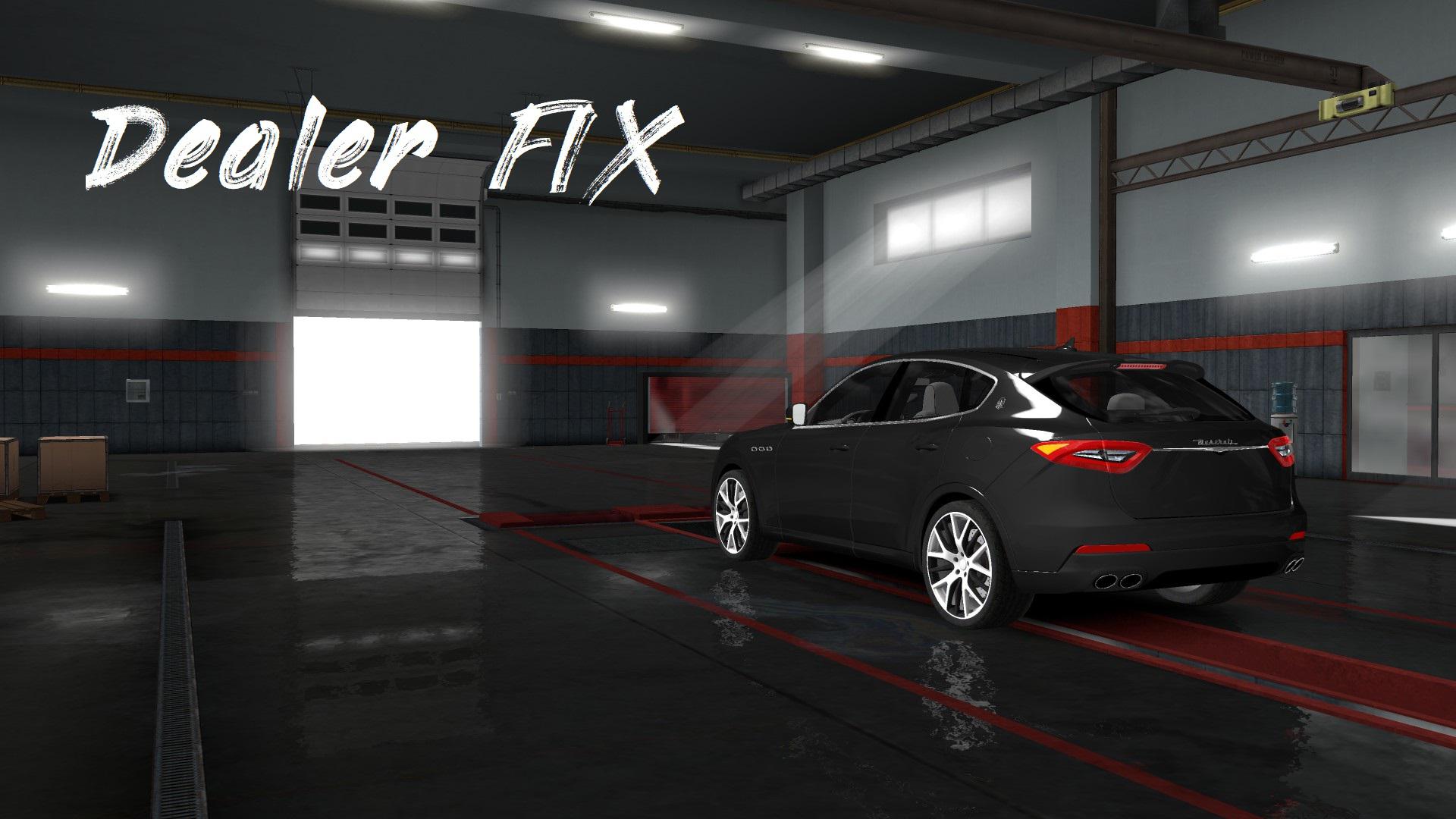 ETS2 - Maserati Levante Dealer Fix Mod (1.35.X)