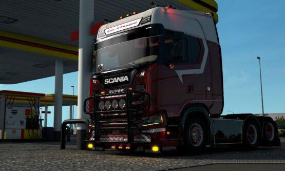ETS2 - Scania NG Hypro Bullbar V1.0 (1.40.x)