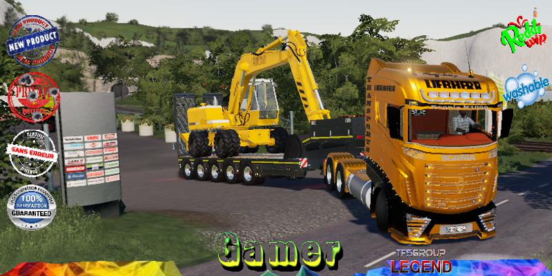 FS19 - Scania R1000 Liebherr V1.5