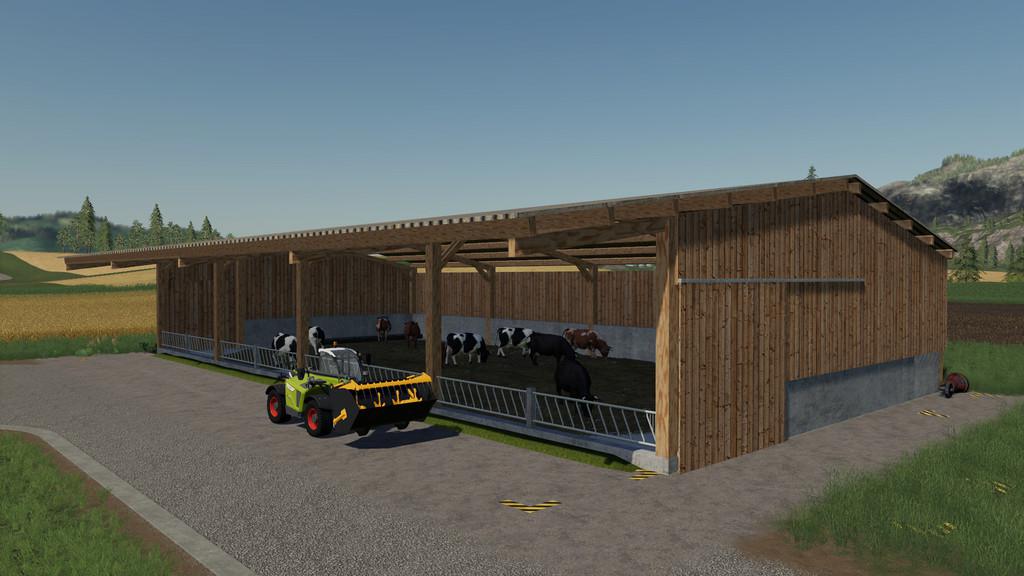 FS19 - Wood Cow Husbandry V1.0