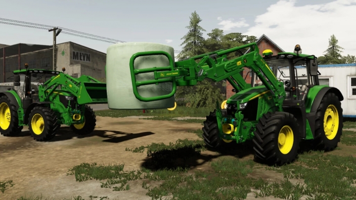 FS19 - John Deere Front Loaders With Tools V1.0.0.1