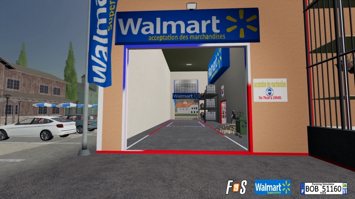 FS19 - Walmart Supermarket V2.0