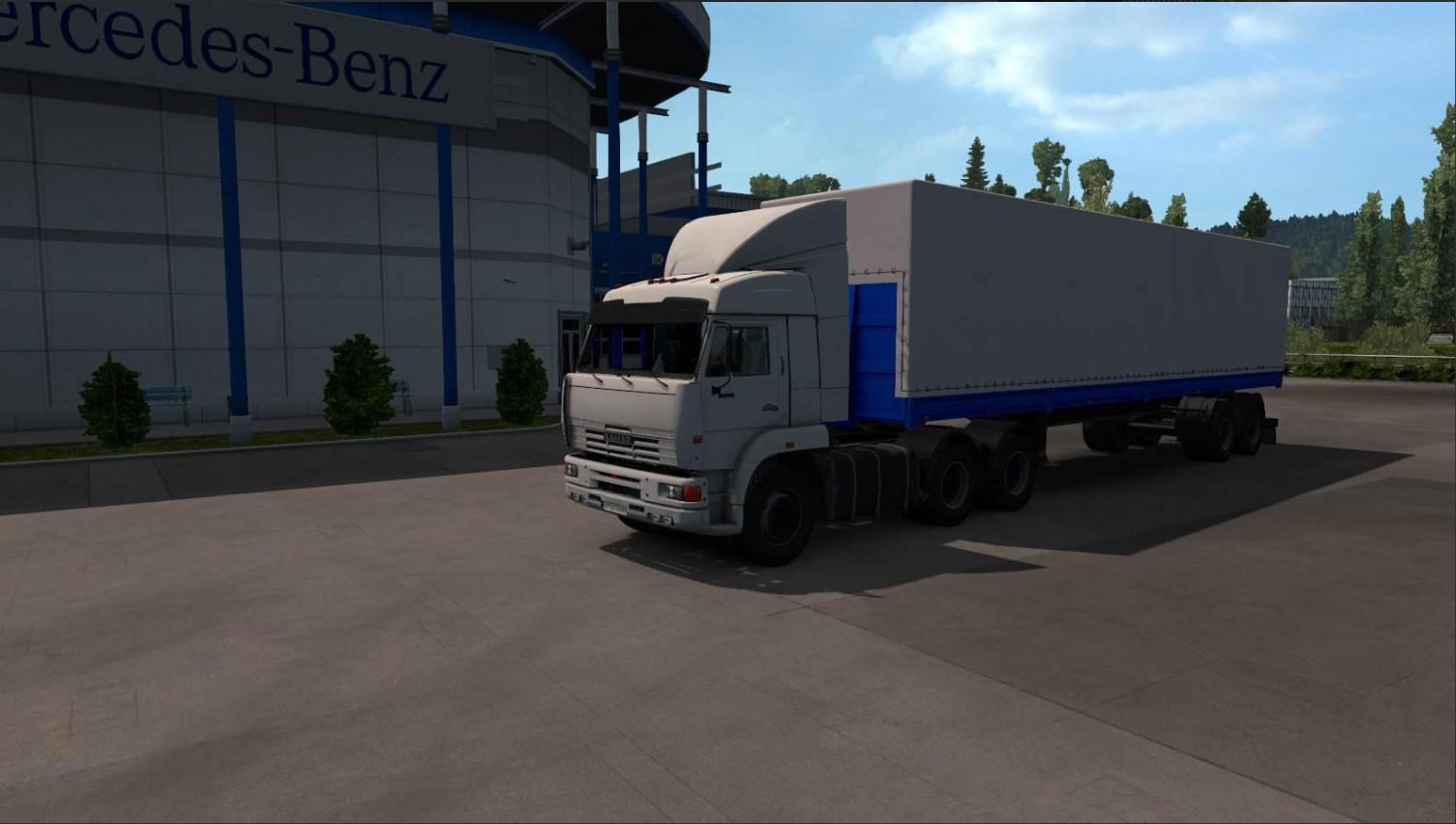 ETS2 - Kamaz 54-64-65 Truck (1.37 - 1.38)