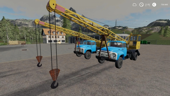 FS19 - Zil 130 Crane Truck V2.0