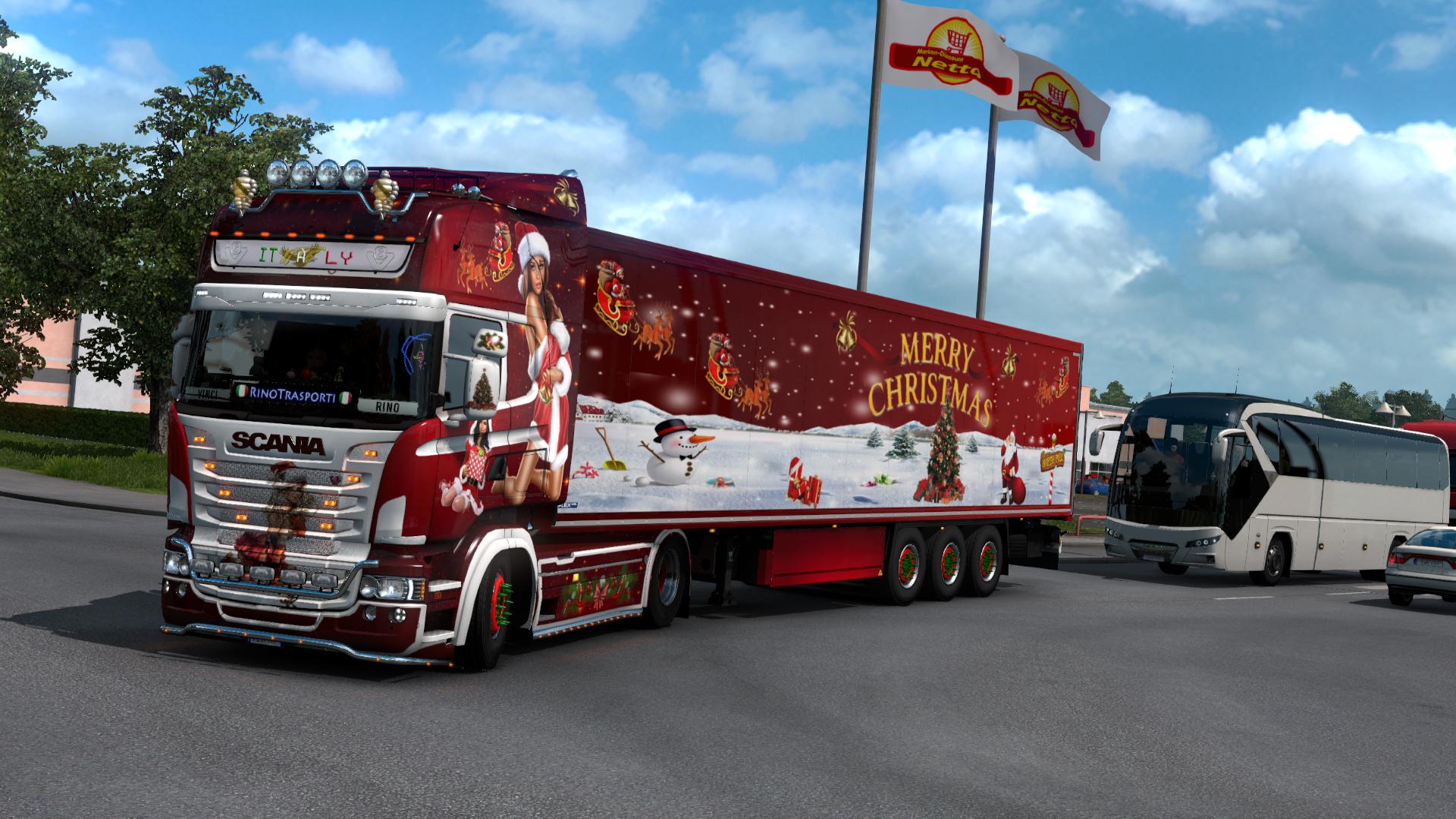 ETS2 - Christmas Combo RJL Krone Trailer (1.39.x)