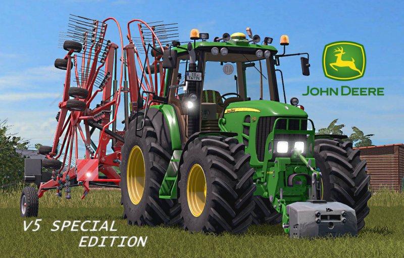 FS19 - John Deere 7030 TirePresure V1