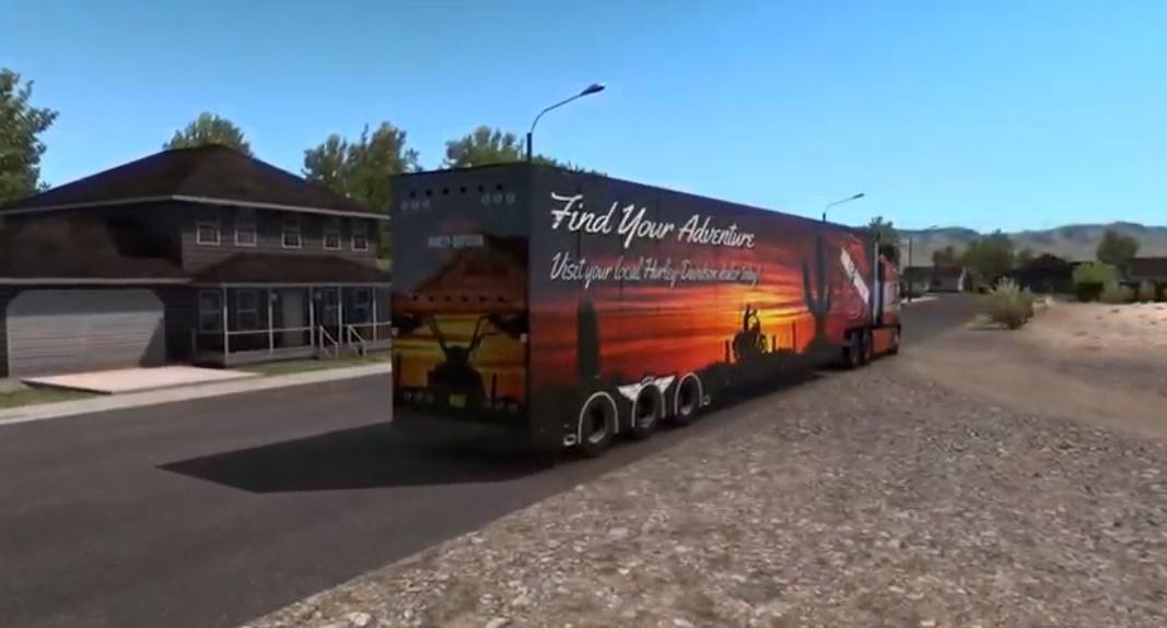 ATS - 3 Axle Nascar Hauler V1.3 (1.38.x)