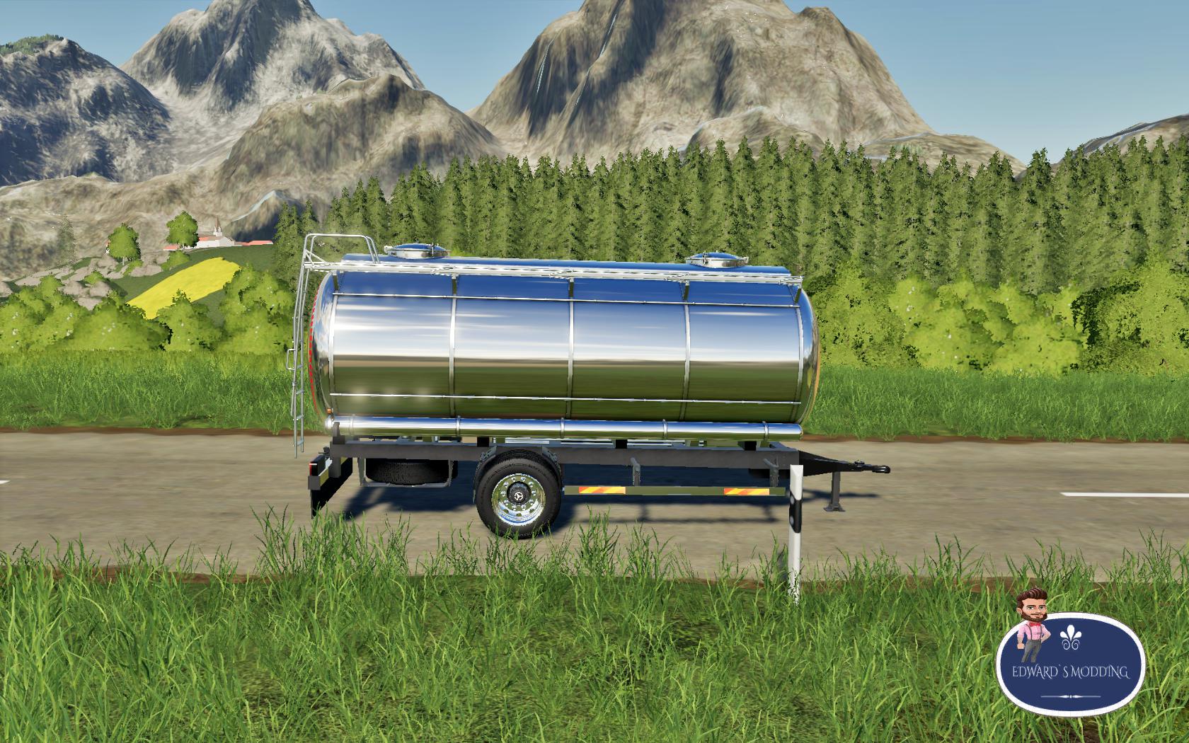 FS19 - Mercedes Tanker Trailer V1.0