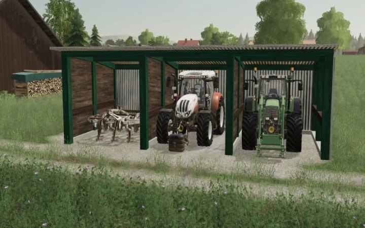 FS19 - Wellblechhalle V1.0