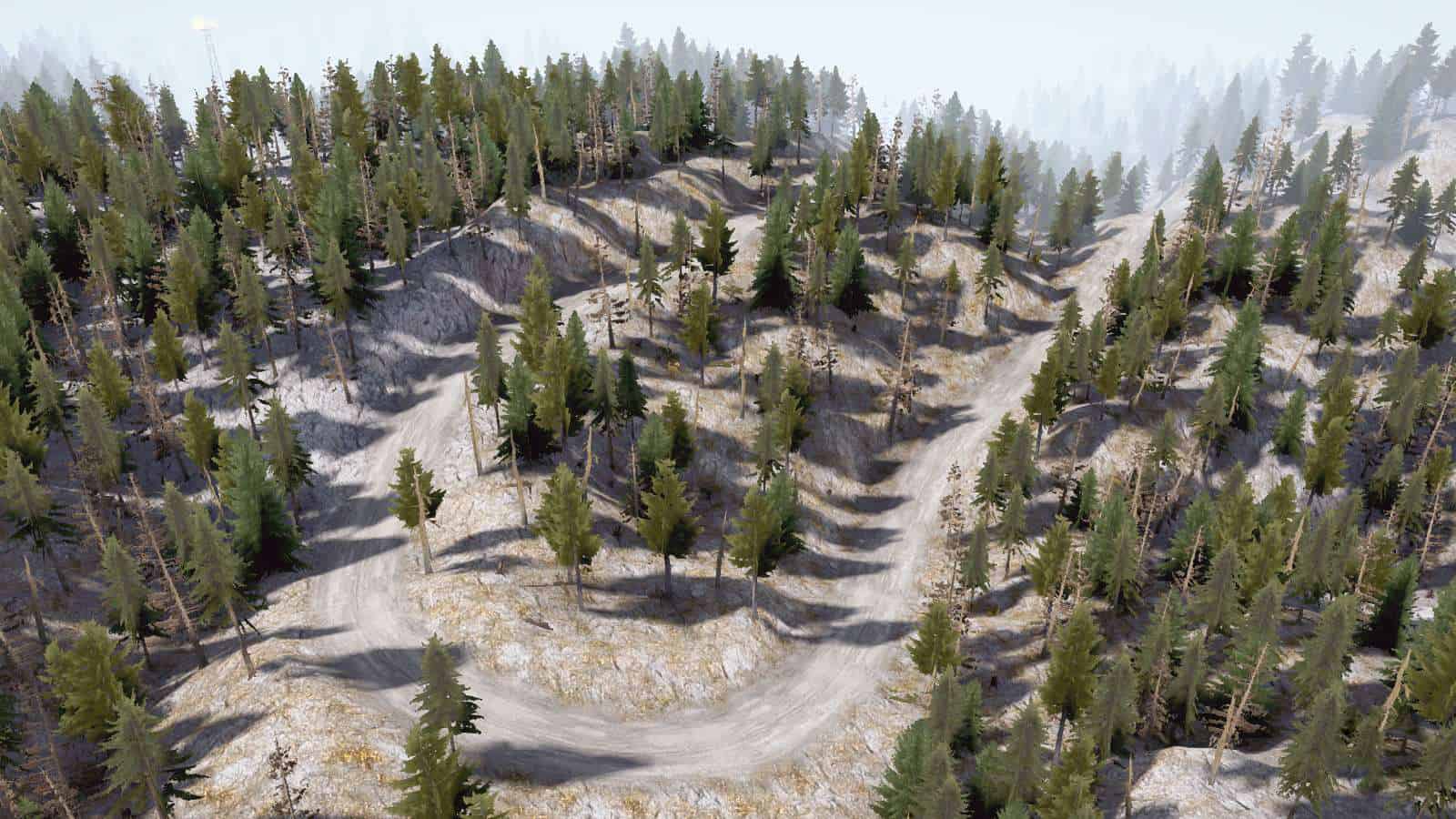 Spintires:Mudrunner - Mountain Roads Map