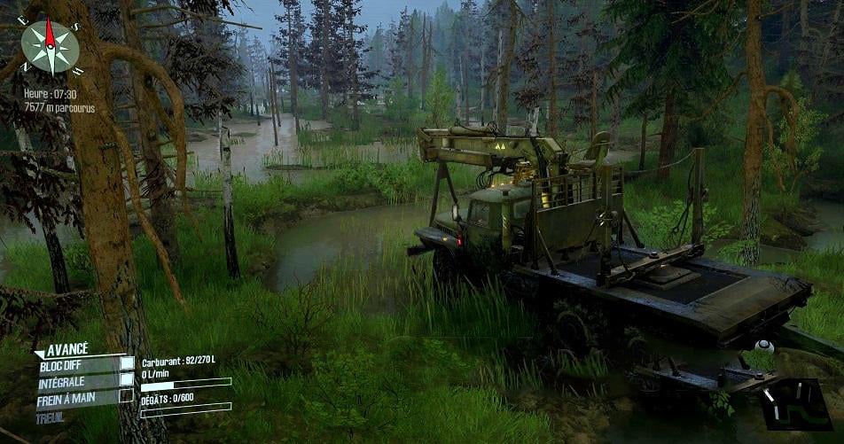 Spintires:Mudrunner - Mudslide Map V1