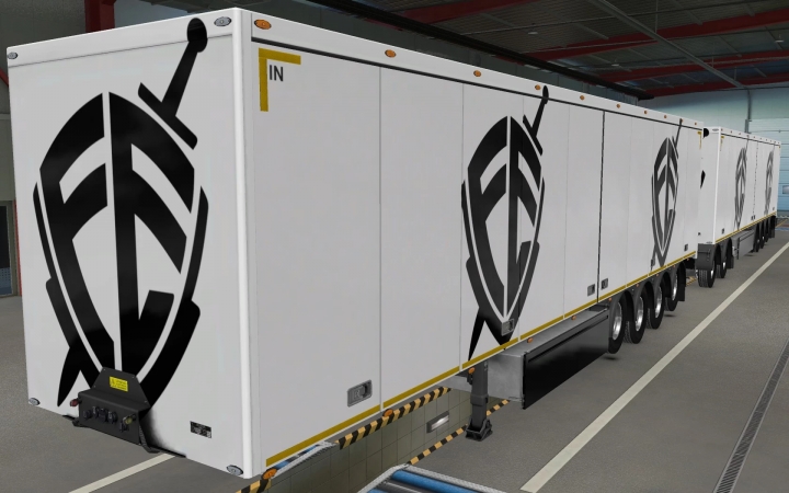 ETS2 - Owned Trailers SCS Escudo FE Skin (1.40.x)