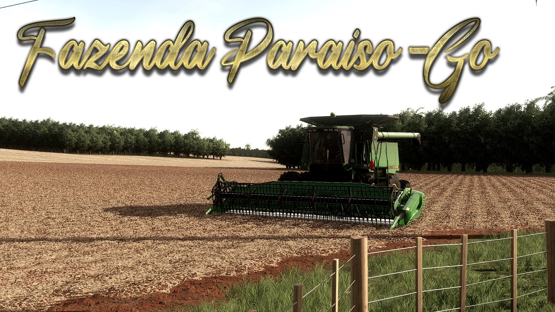 FS19 - Fazenda Paraiso Go Map V1