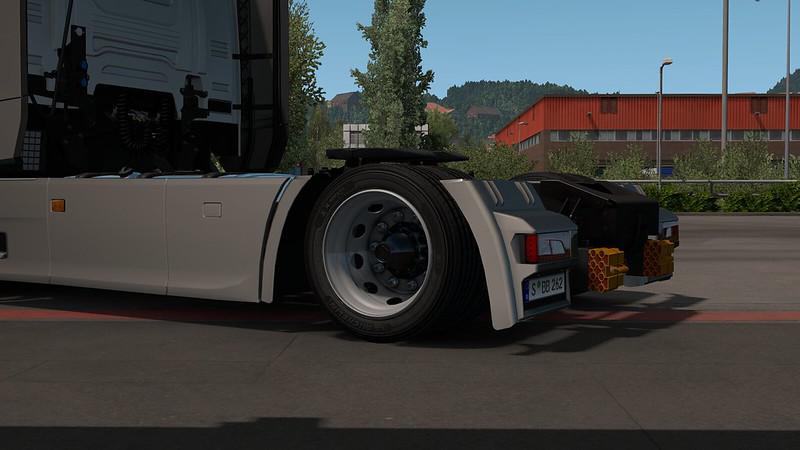 ETS2 - Tires for Low Deck Chassis Mod V1.2 (1.39.x)