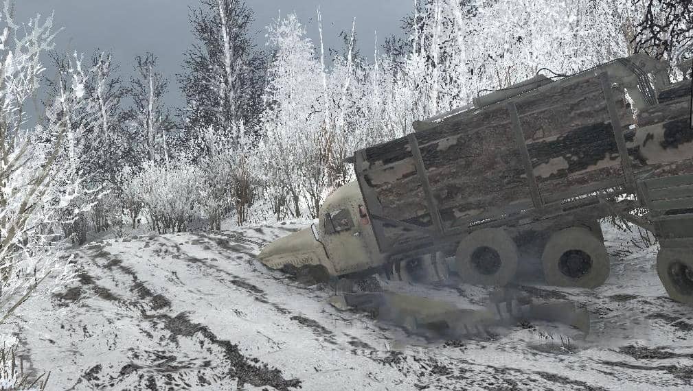 Spintires:Mudrunner - Snow Tiles Map V27.12.20