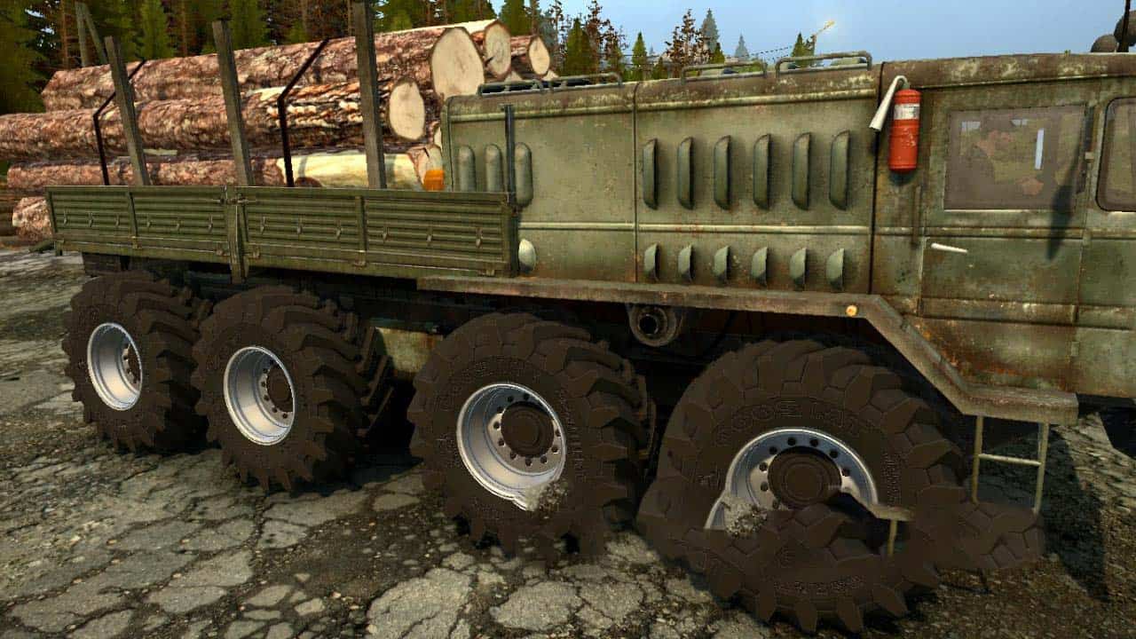 Spintires:Mudrunner - D 535 Truck V1