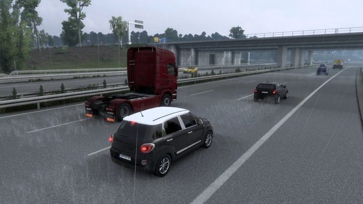 ETS2 - Beautiful Rain HD (1.40.x)