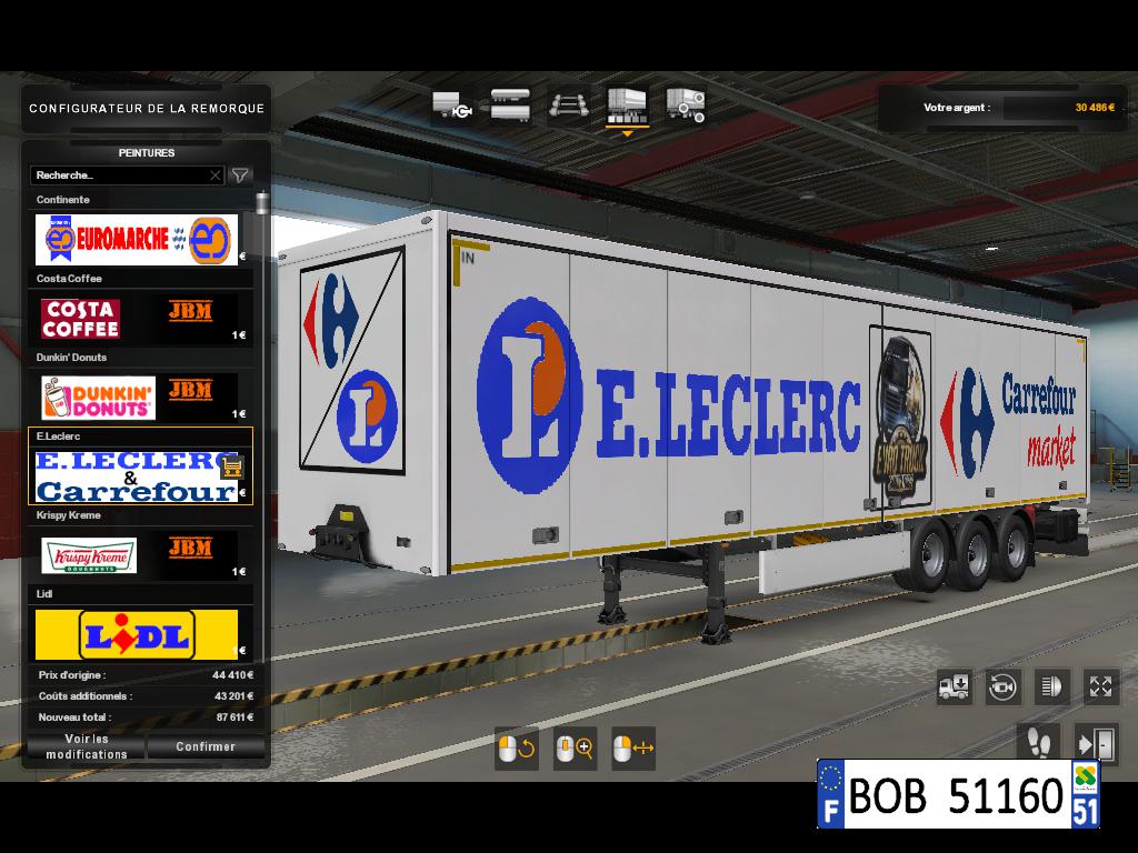 ETS2 - Supermarche Francais Pack V1.0 (1.38.x)