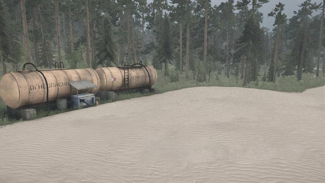 Spintires:Mudrunner - Sand Road Map V12.02.20