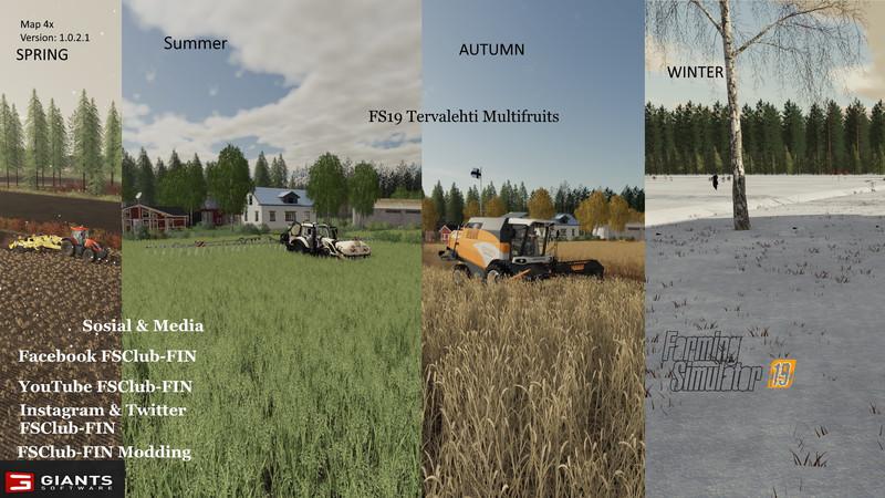 FS19 - Tervalehti Multifruit Map v1.0.2.1