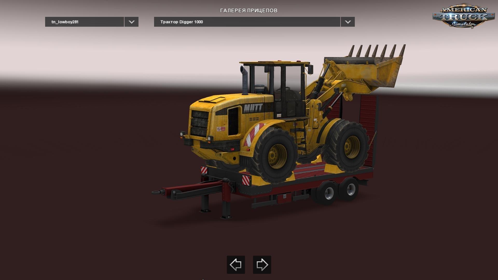 ATS - Peterbilt 281-351 + Interior + Trailers V2.0 (1.36.x)