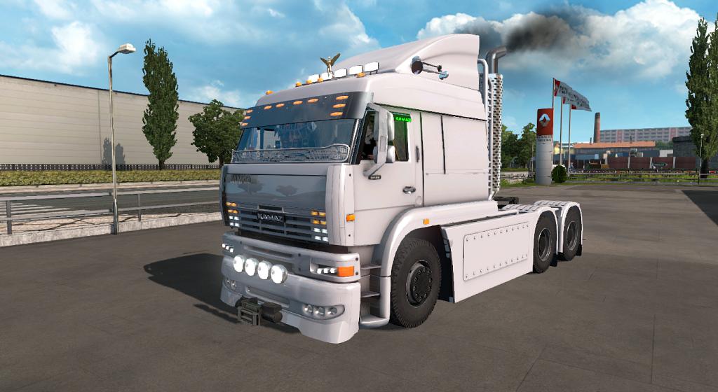 ETS2 - Kamaz 6460 Turbo Diesel V1.1 (1.35.X)